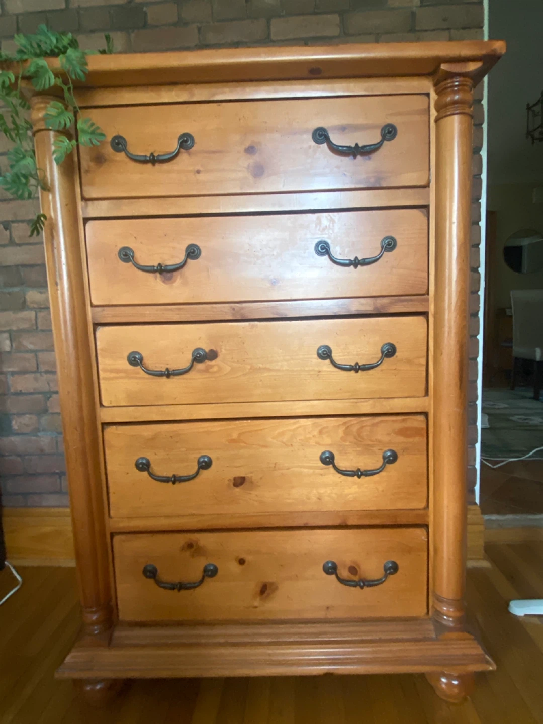 Large wooden dresser