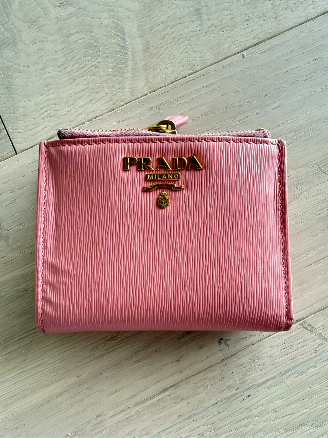 Pink Prada Wallet