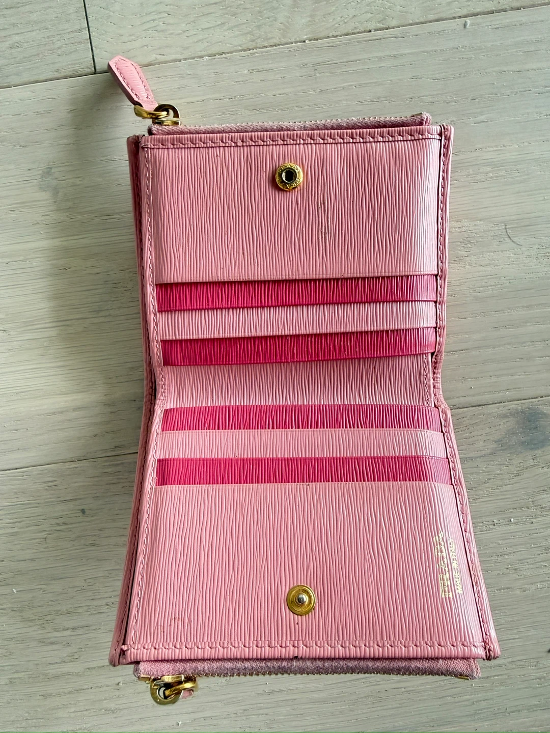 Pink Prada Wallet - photo 2