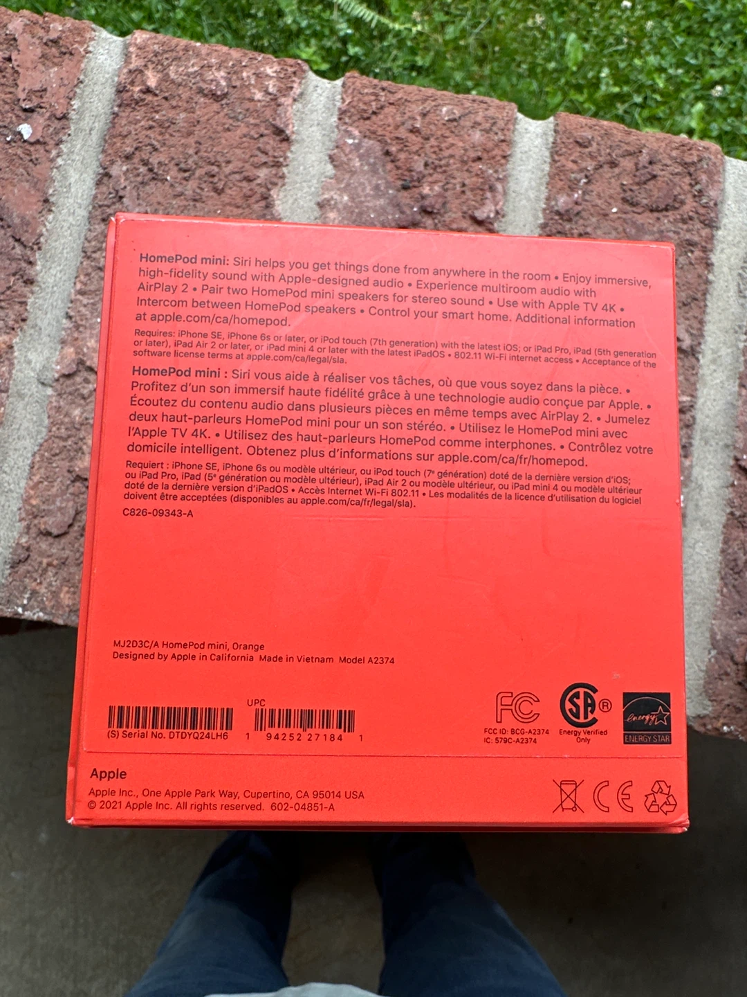 Apple HomePod mini Orange - photo 2