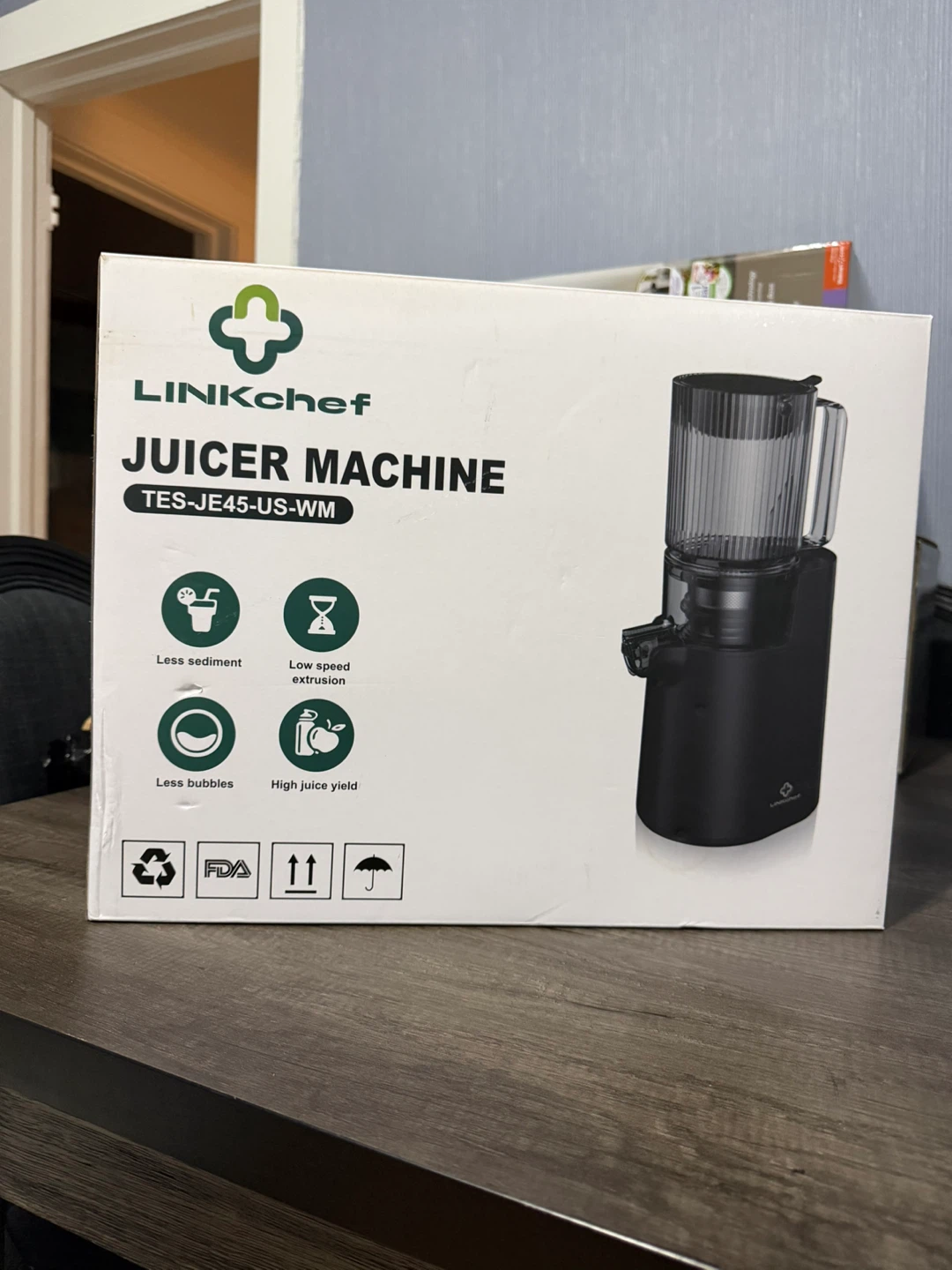 LINKchef Juicer Machine TES-JE45-US-WM