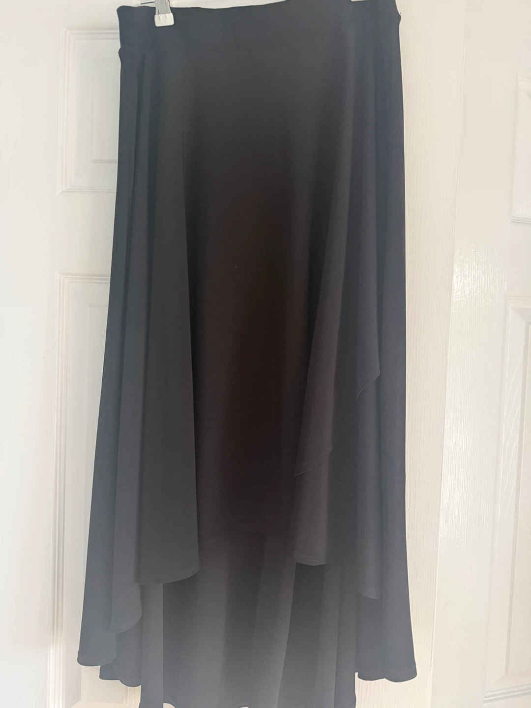 Black High-Low Maxi Skirt Laura M