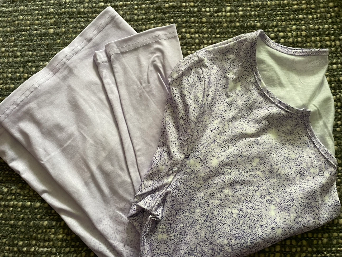 ⚽️Two Tops - Purple Floral & Peach Embroidered - photo 5