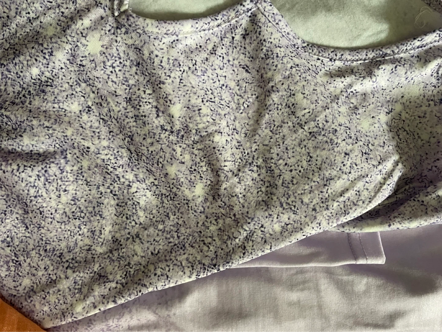 ⚽️Two Tops - Purple Floral & Peach Embroidered - photo 4