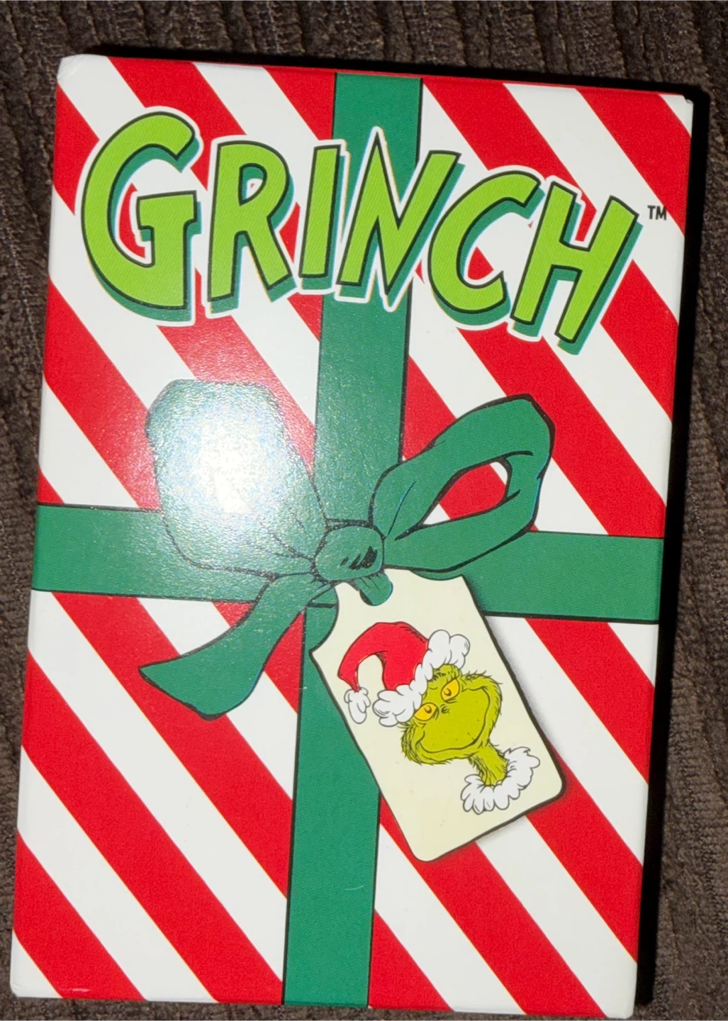 The Grinch Christmas playing cards