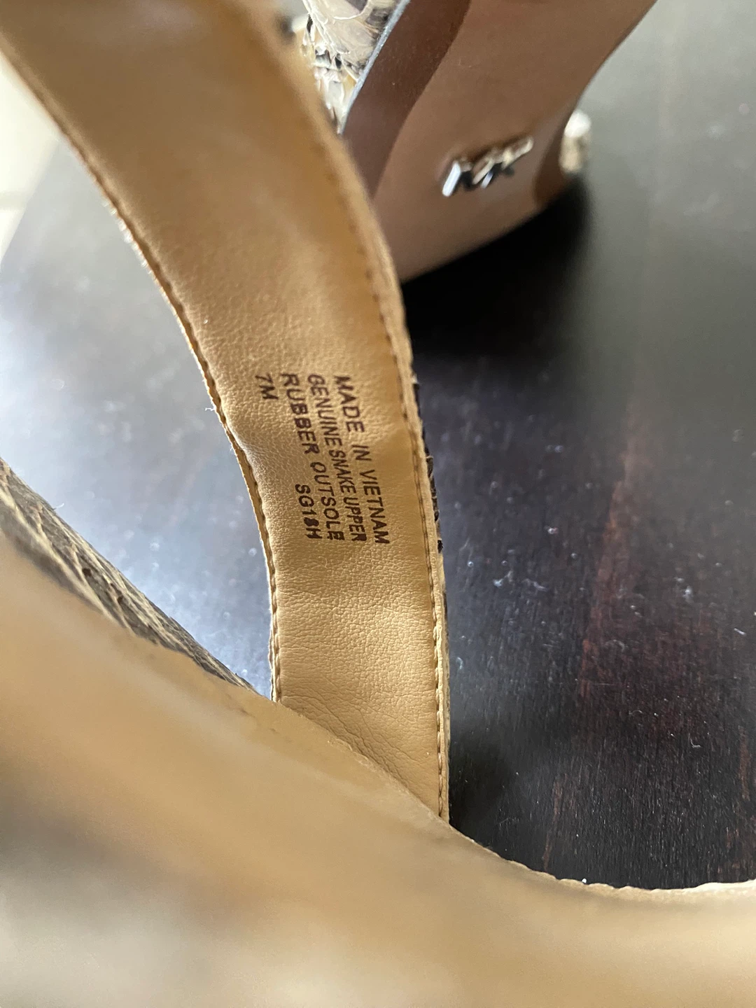 Michael Kors Real Snake Leather Heels - photo 5