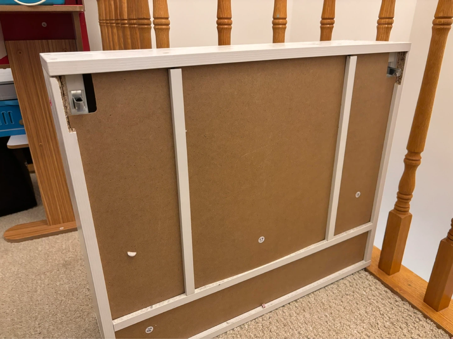 Wall-Mounted Fold-Down Desk with Shelves - photo 4