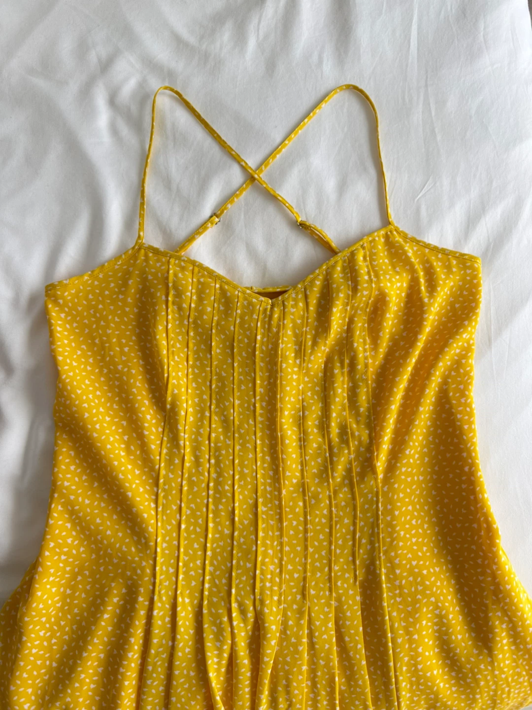 Banana Republic Yellow Midi Dress ⚽️