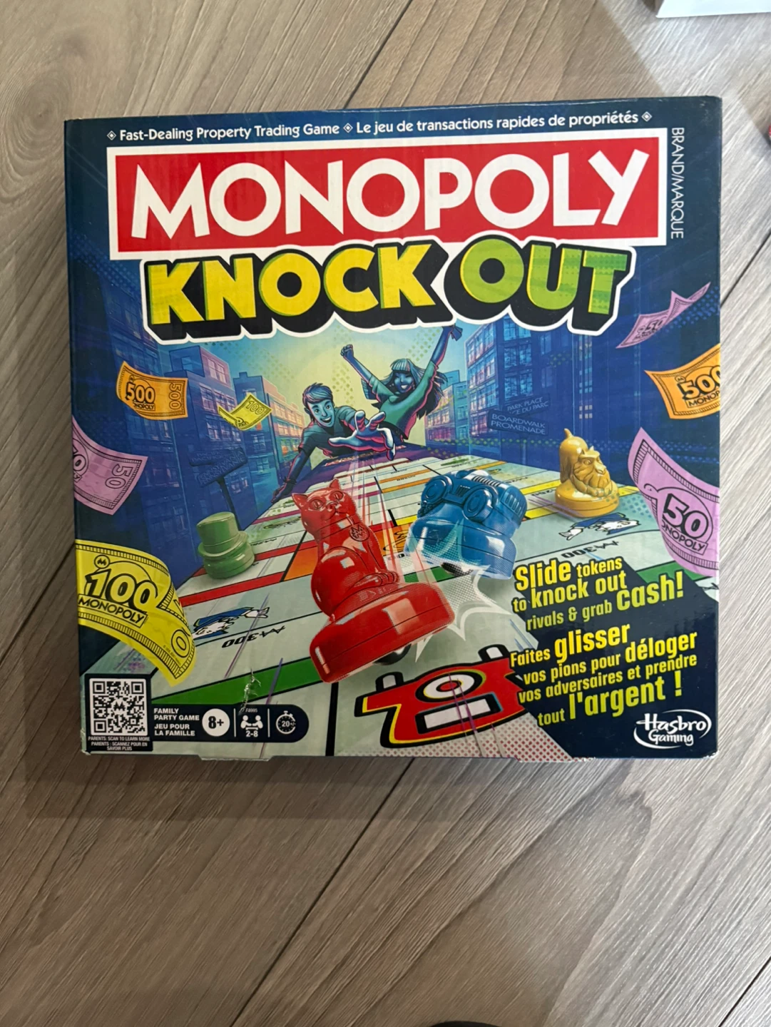 Monopoly Knock Out Board Game⚽️