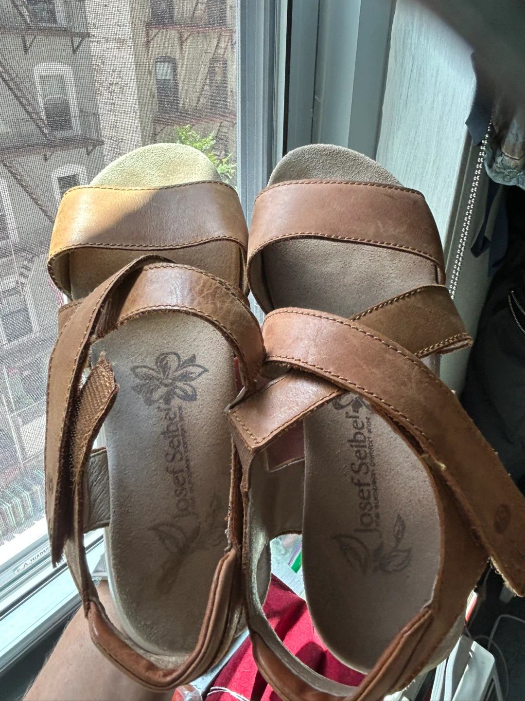 Josef Seibel Brown Leather Sandals - photo 2