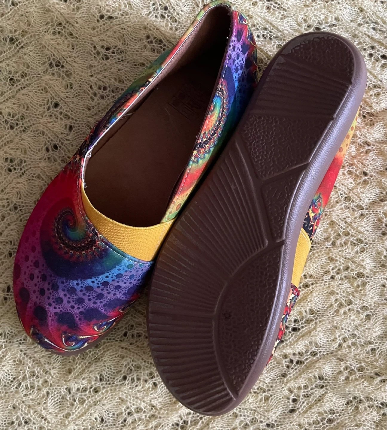 ⚽️Women's Colorful Print Ballet Flats Size 41