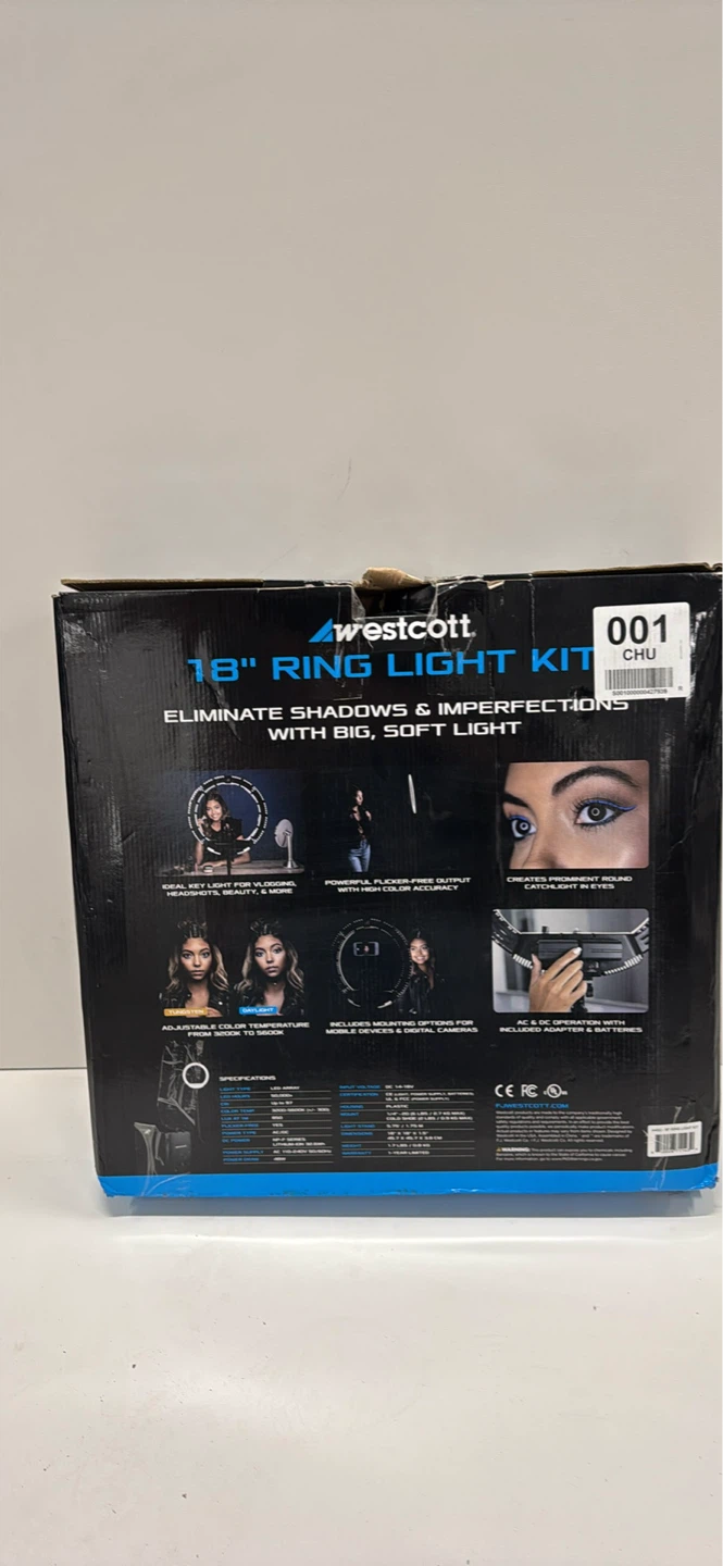 Westcott 18" Ring Light Kit - photo 2