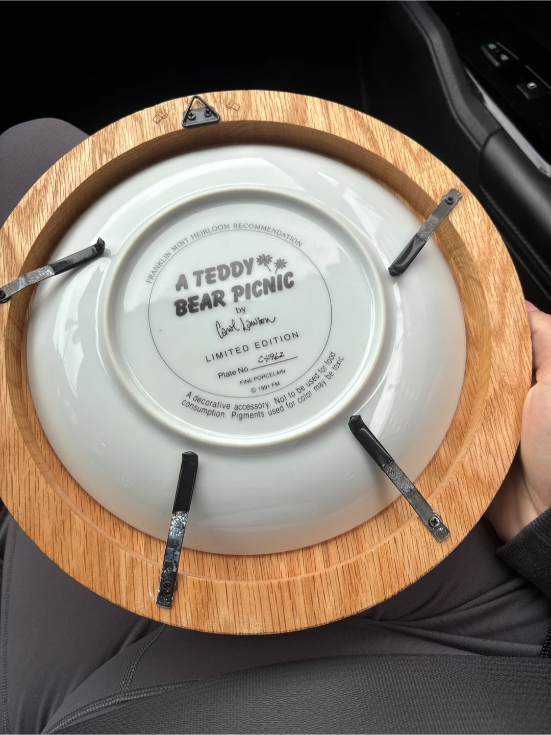 A Teddy Bear Picnic Decorative Plate - photo 2