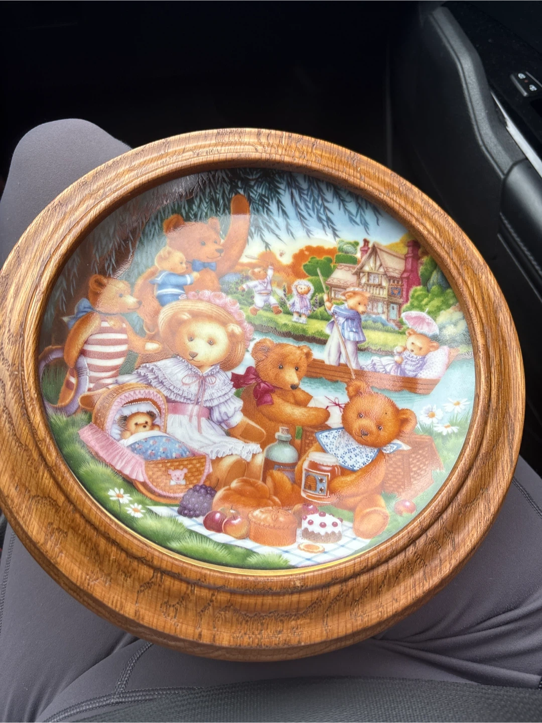 A Teddy Bear Picnic Decorative Plate