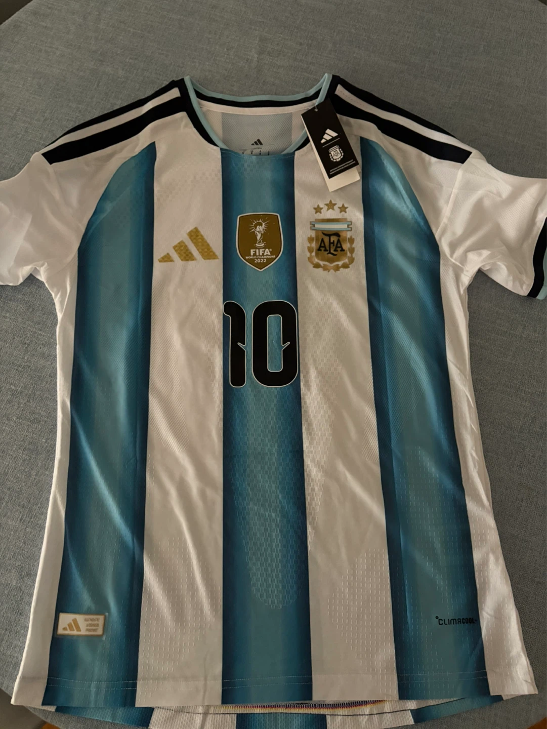 Adidas Argentina Messi 10 FIFA World Cup 2022 Jersey - photo 2