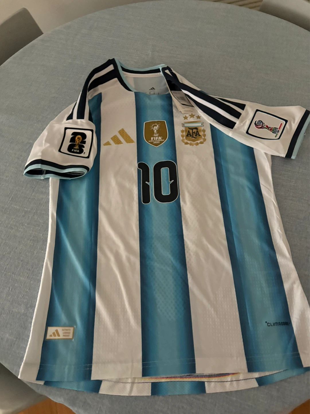 Adidas Argentina Messi 10 FIFA World Cup 2022 Jersey - photo 4