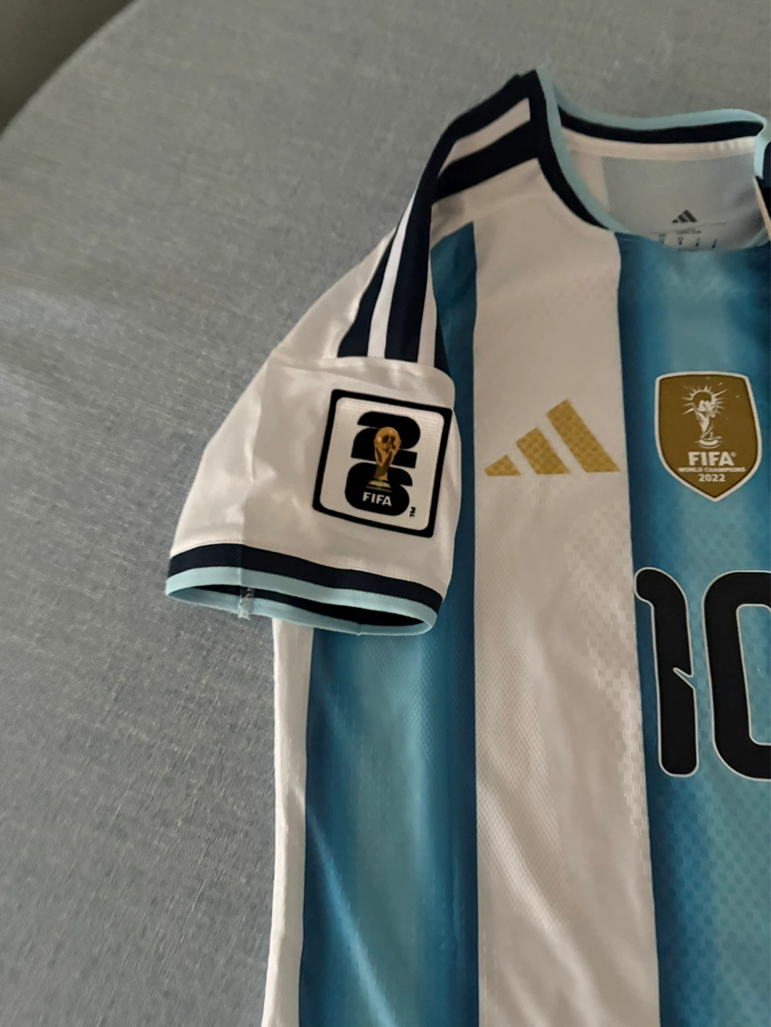 Adidas Argentina Messi 10 FIFA World Cup 2022 Jersey - photo 3