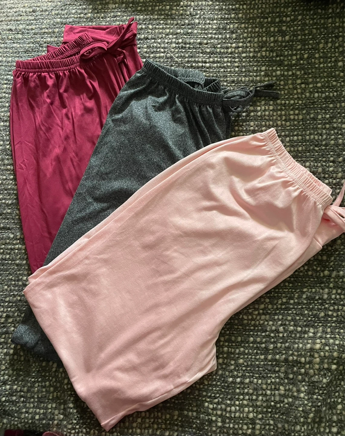 ⚽️3 Pairs of Silky Jogging Pants M