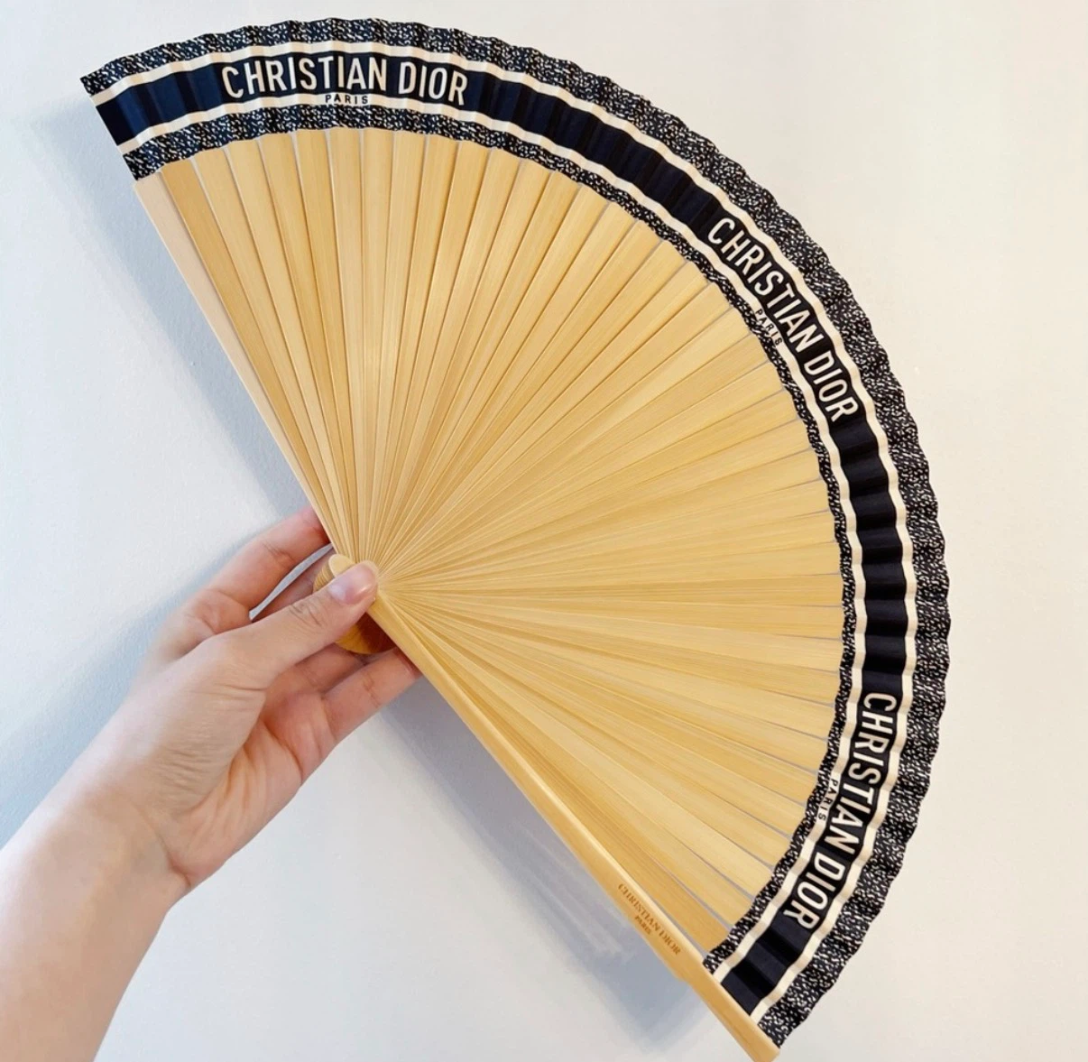 Dior Beauty Handheld Foldable Fan