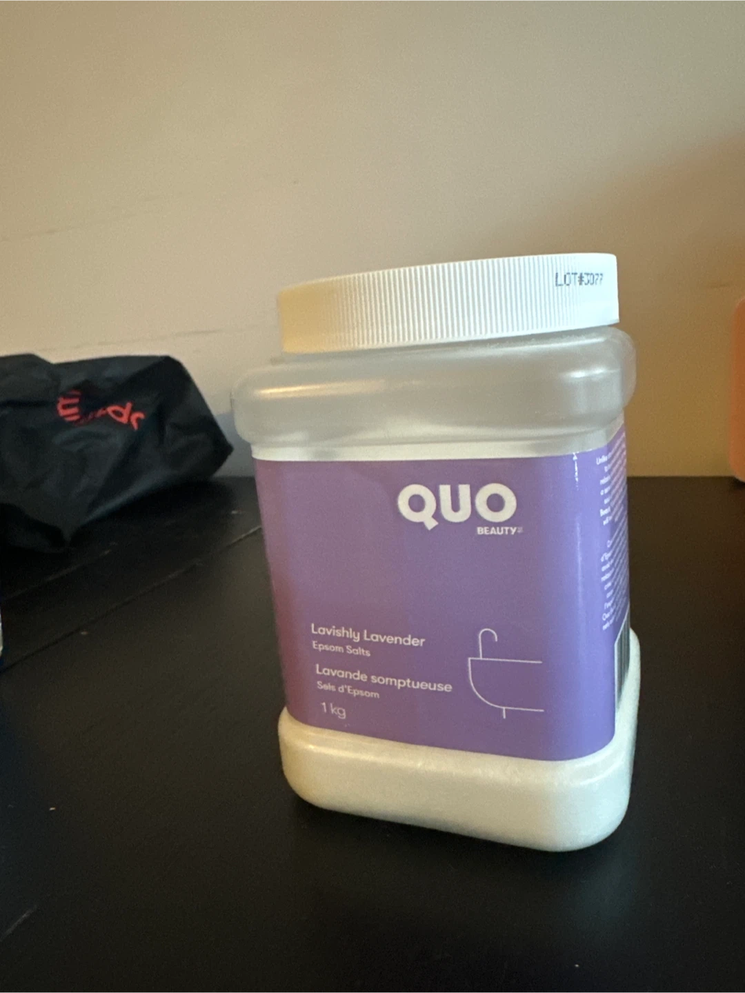QUO Beauty Lavishly Lavender Epsom Salts 1kg
