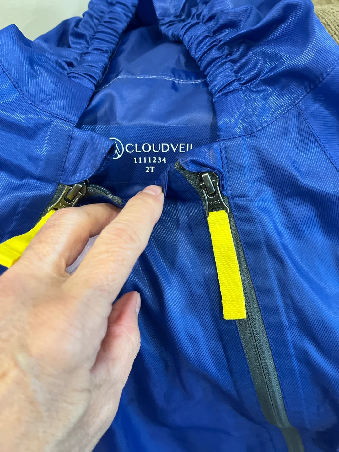Cloudveil Blue All-In-One Snowsuit 2T ⚽️ - photo 2