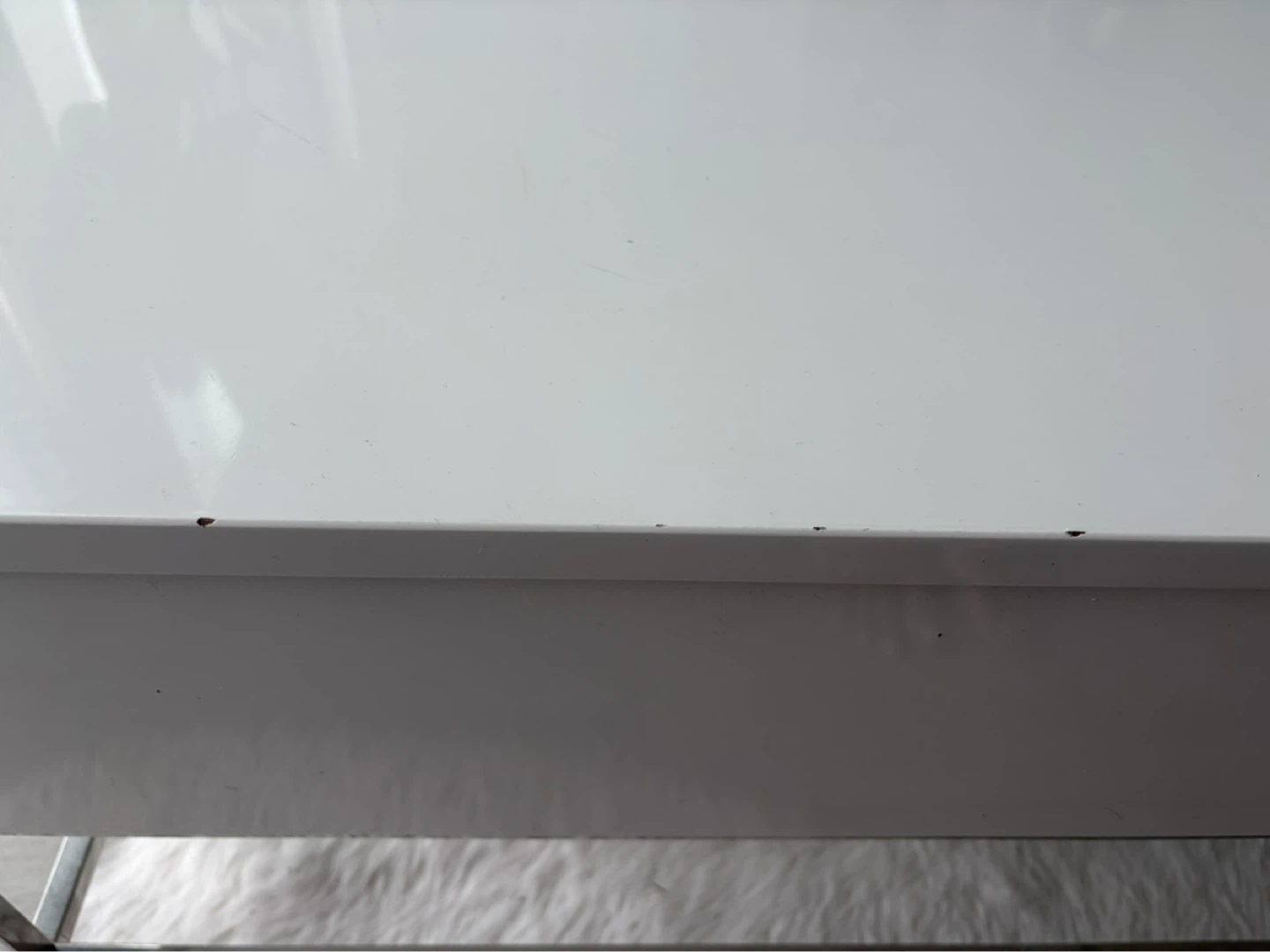 White Lift-Top Coffee Table with Storage - photo 2