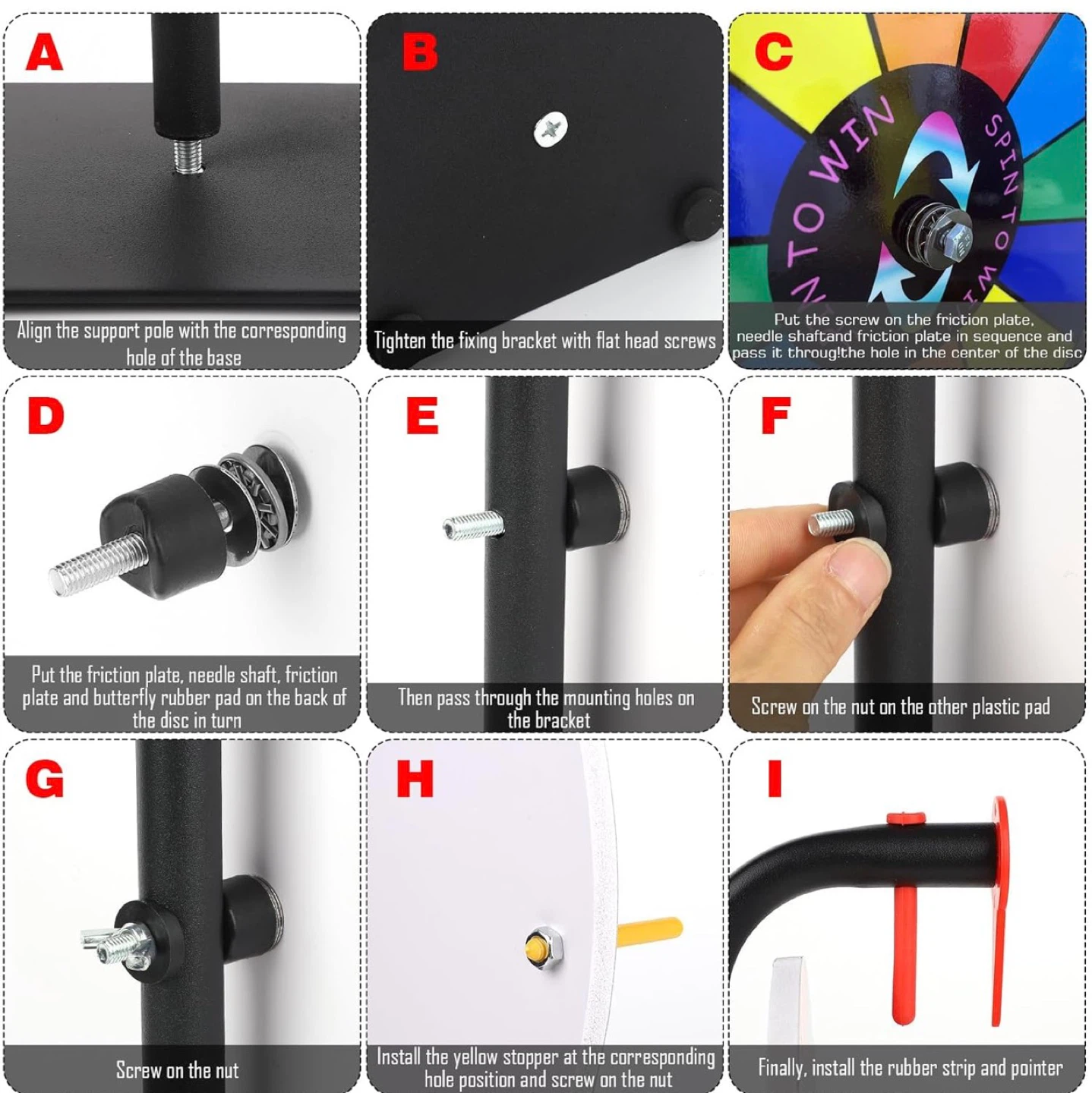 Spinning Wheel Prize Wheel - photo 4