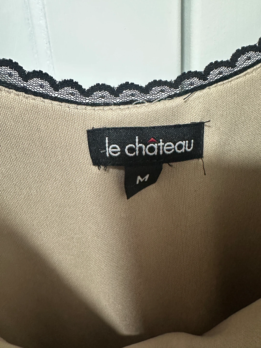 y2k Le Château Black Lace Mini Dress - photo 3