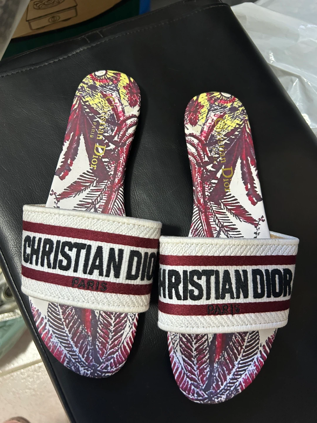 Christian Dior Women's Slides Size 38 - photo 2