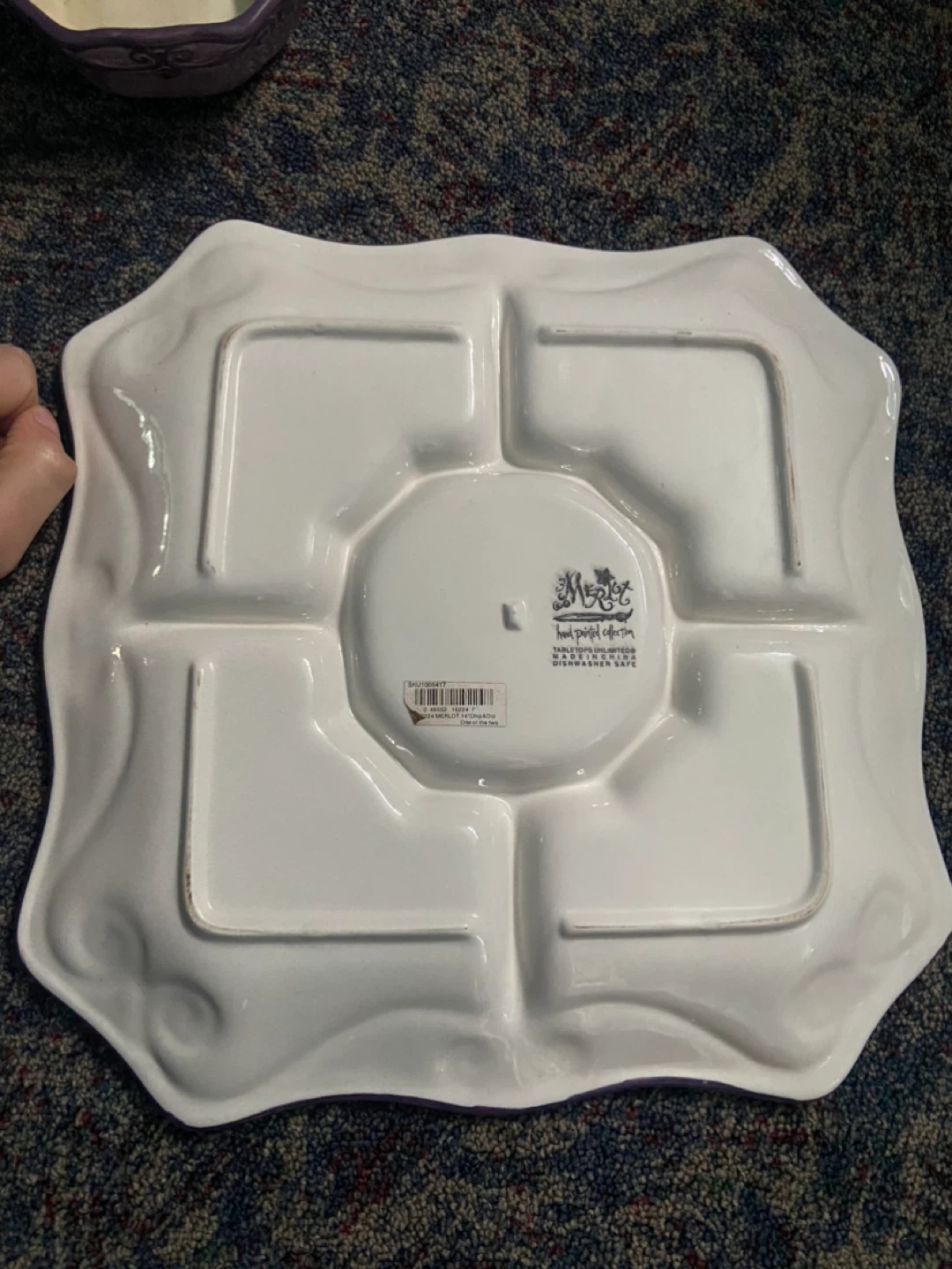 Merlot Collection 5-Piece Chip and Dip Set - photo 5