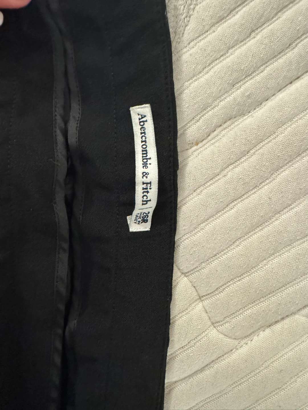 Abercrombie & Fitch Black mini shorts
