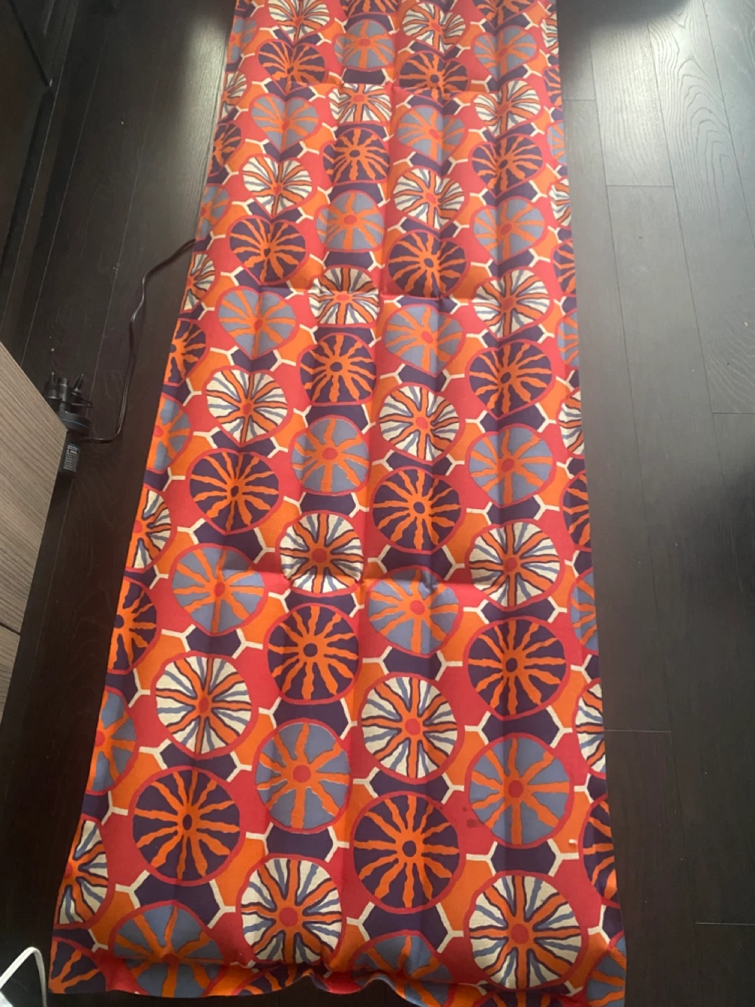 Red Padded Camping Sleeping Pad with Pattern - photo 3