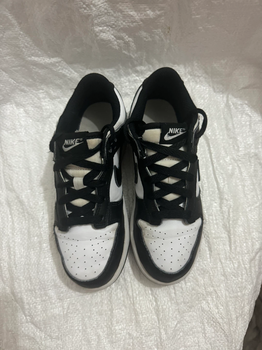 Nike Dunk Low Sneakers - Black & White