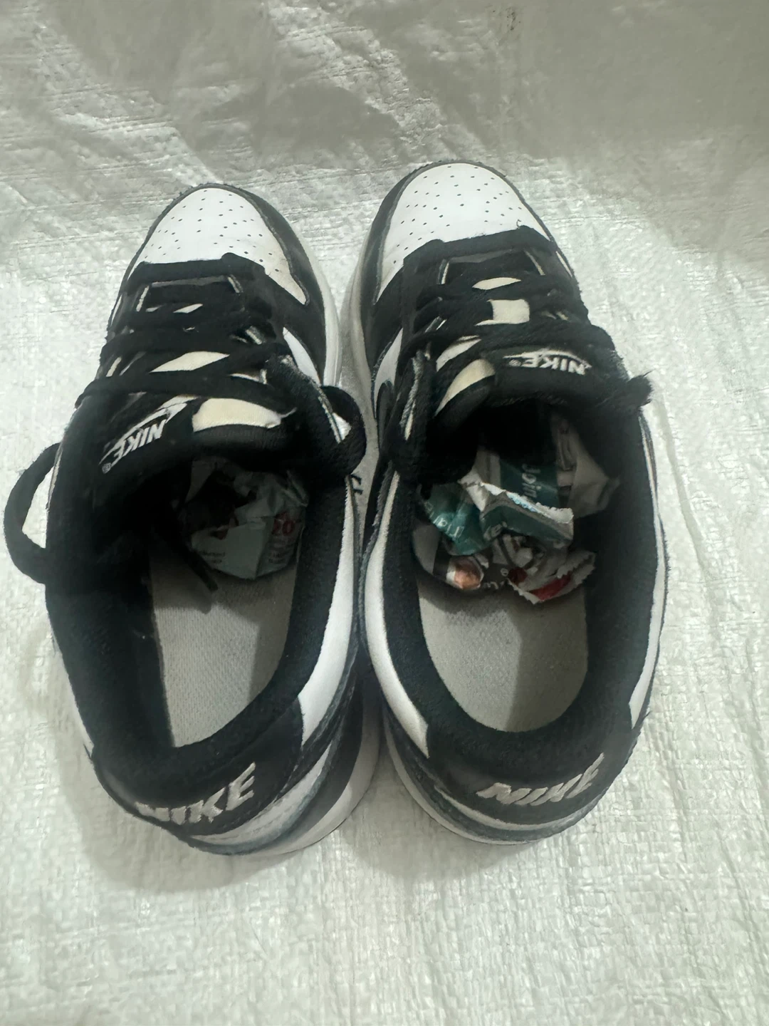 Nike Dunk Low Sneakers - Black & White - photo 3