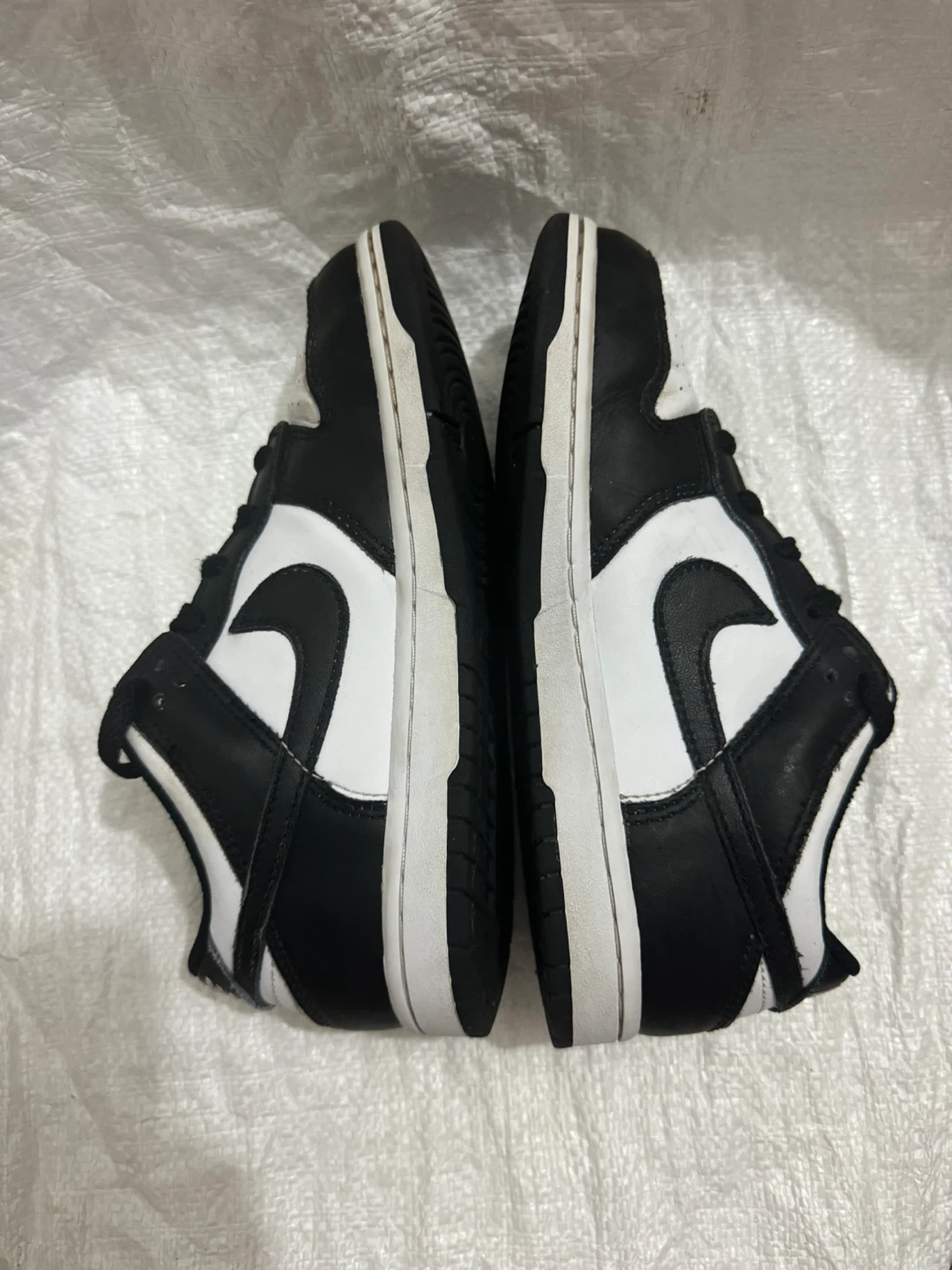 Nike Dunk Low Sneakers - Black & White - photo 4