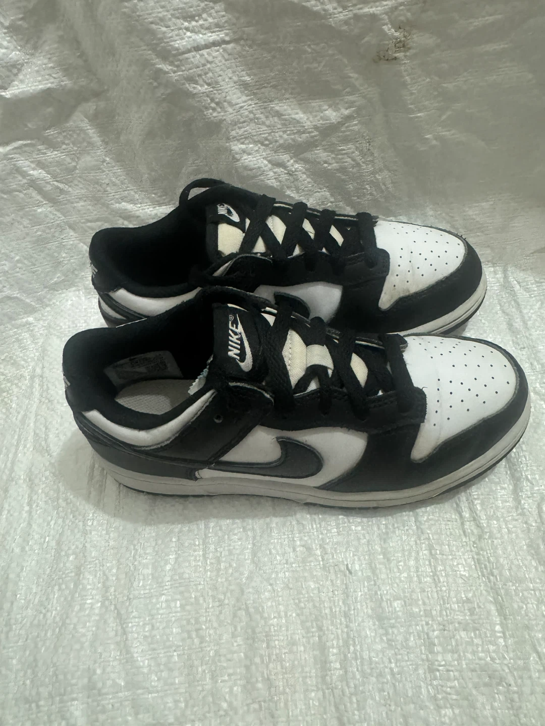 Nike Dunk Low Sneakers - Black & White - photo 2
