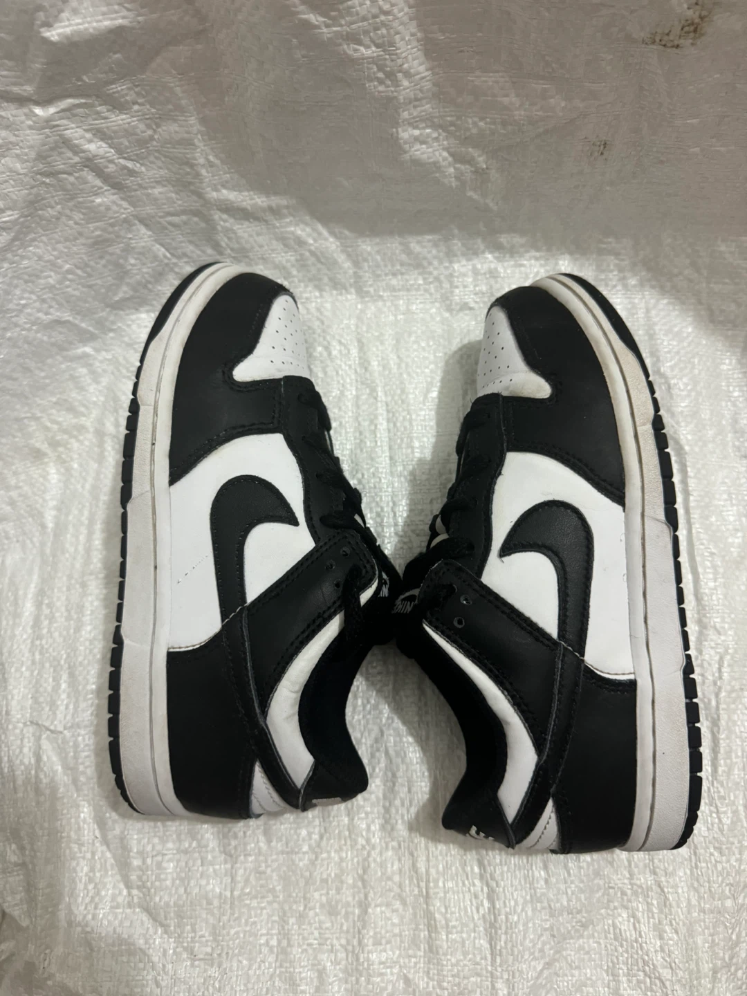 Nike Dunk Low Sneakers - Black & White - photo 5
