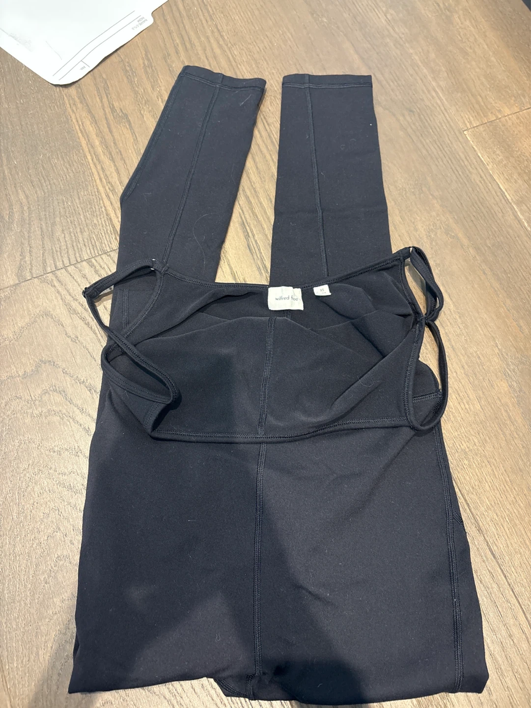 Wilfred Free Black Athleisure one piece