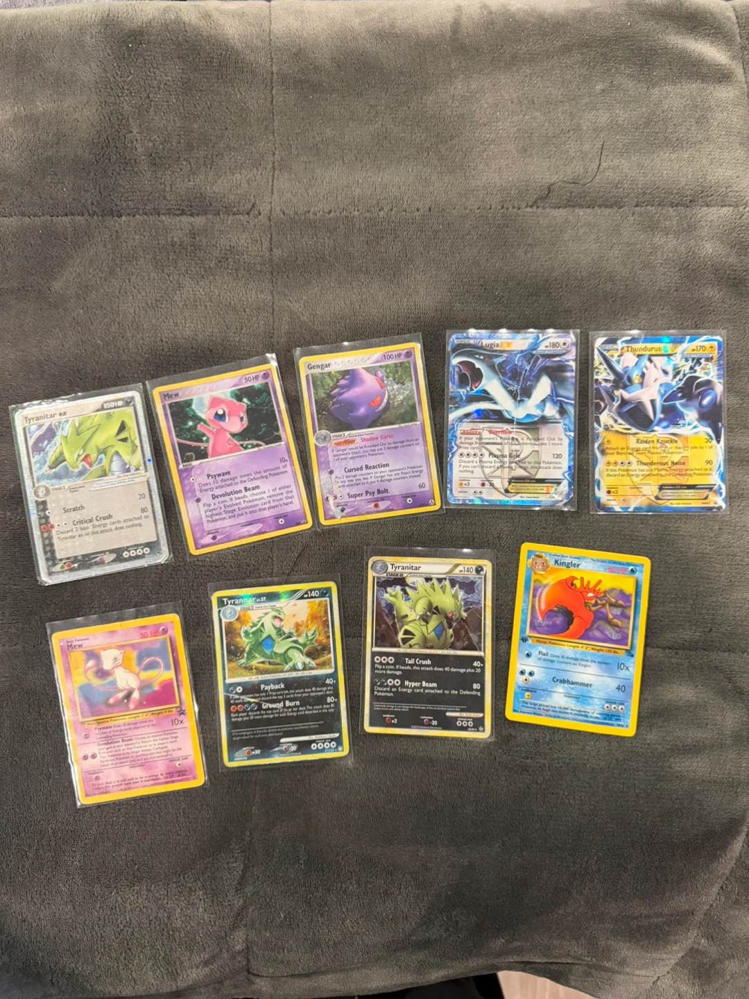 Pokemon damaged card lot