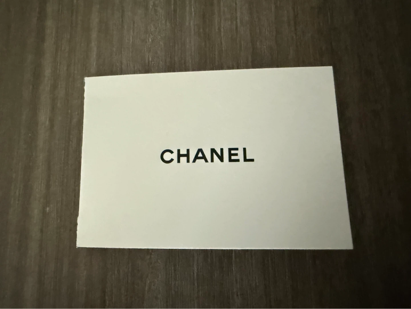 CHANEL Gift Card