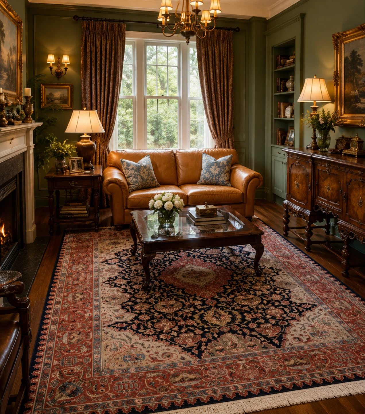 Farshe Tabriz Handmade Wool Rug