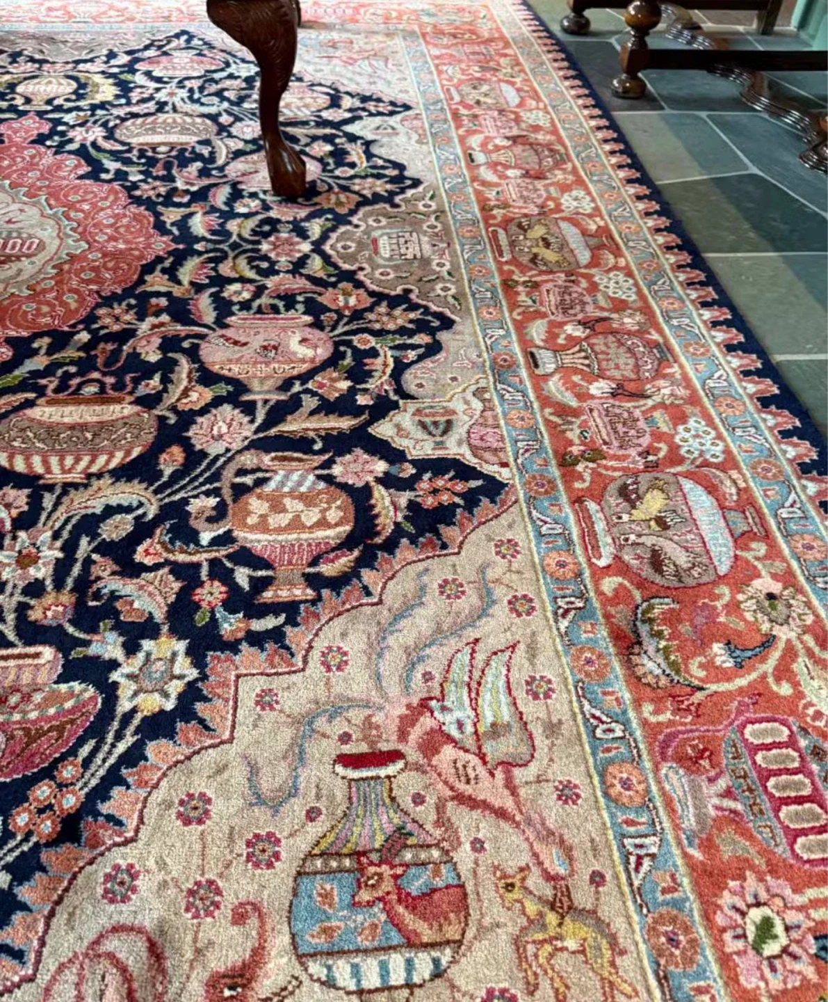 Farshe Tabriz Handmade Wool Rug - photo 3