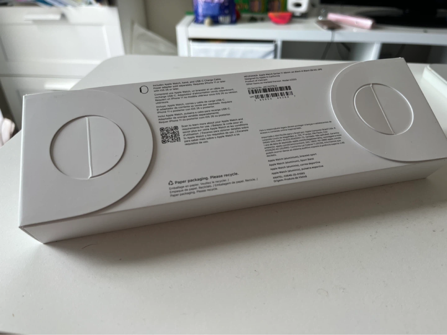 Apple Watch Series 11 GPS, 46mm Jet Black (Brand New Sealed) - photo 2