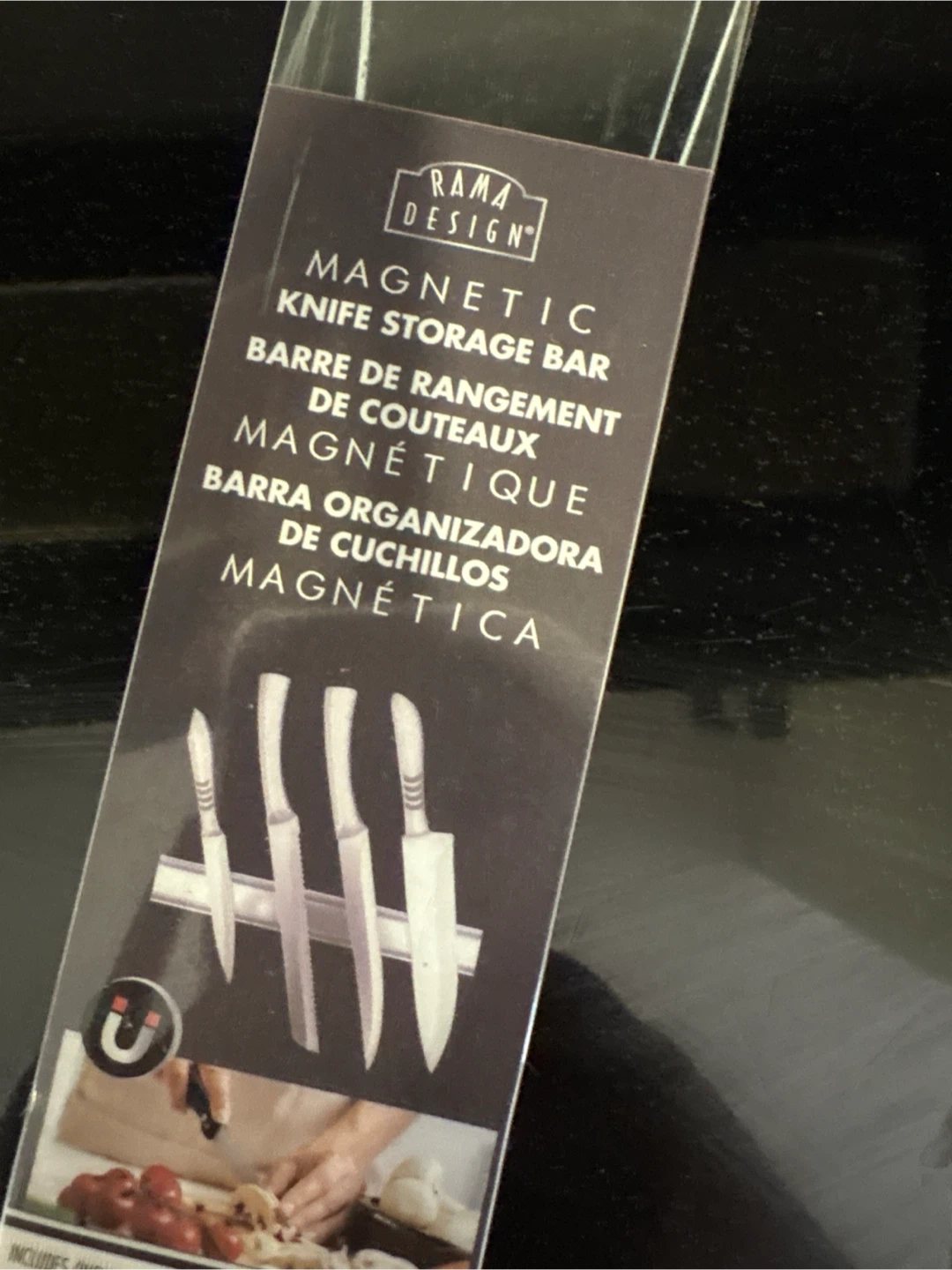 Rama Design Magnetic Knife Storage Bar