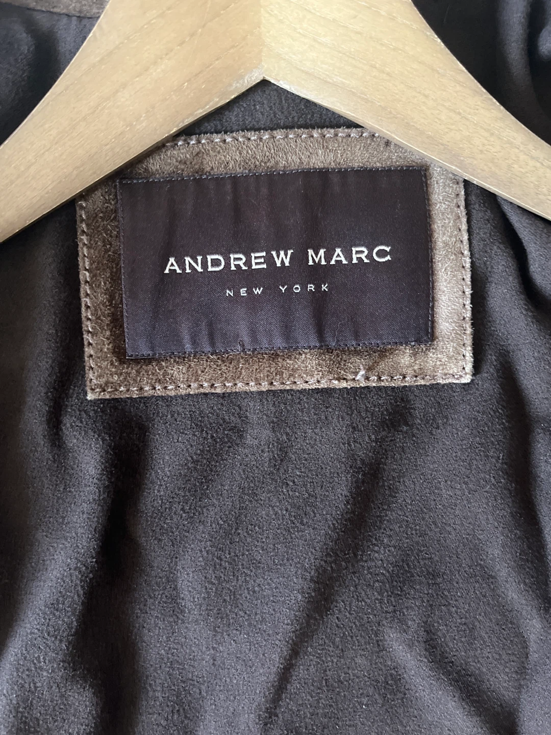 Andrew Marc New York Brown Suede Leather Jacket - photo 2
