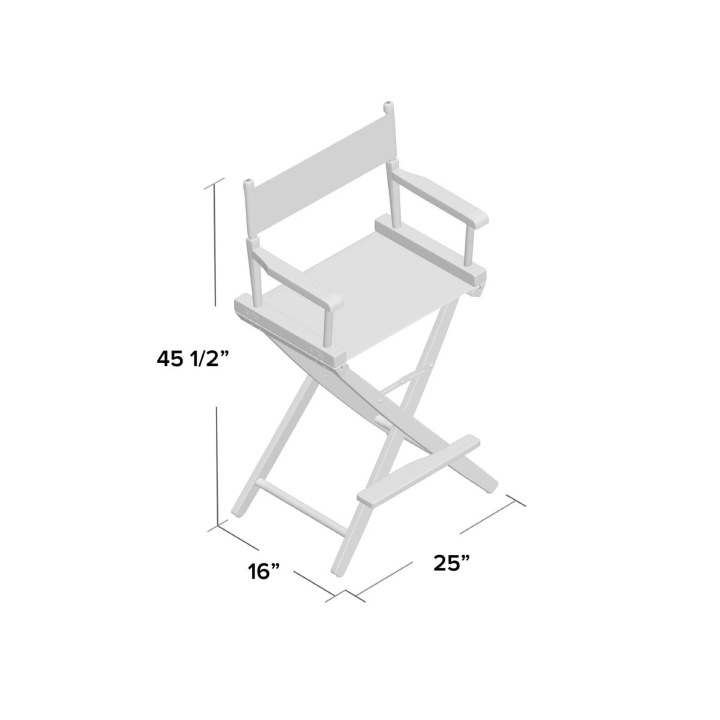 Red Director's Chair - photo 4