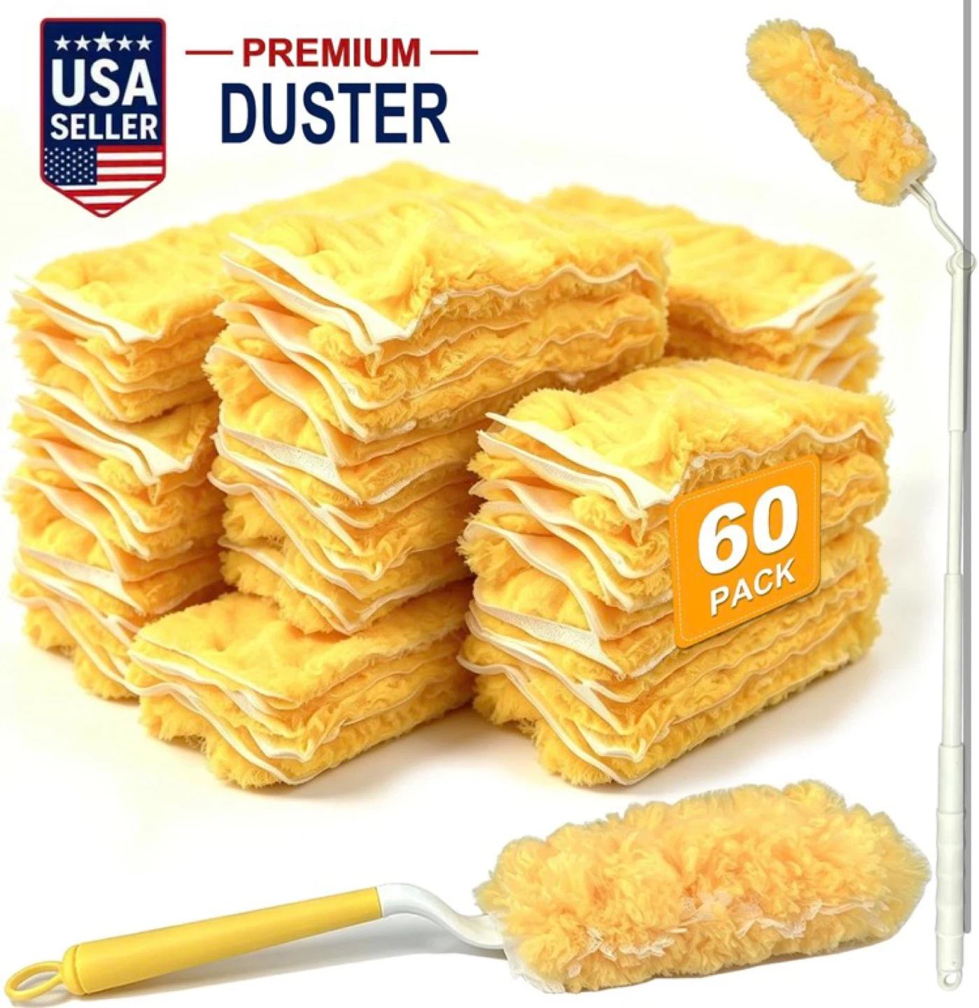 Premium Duster 60 Pack with Telescopic Handle - photo 3