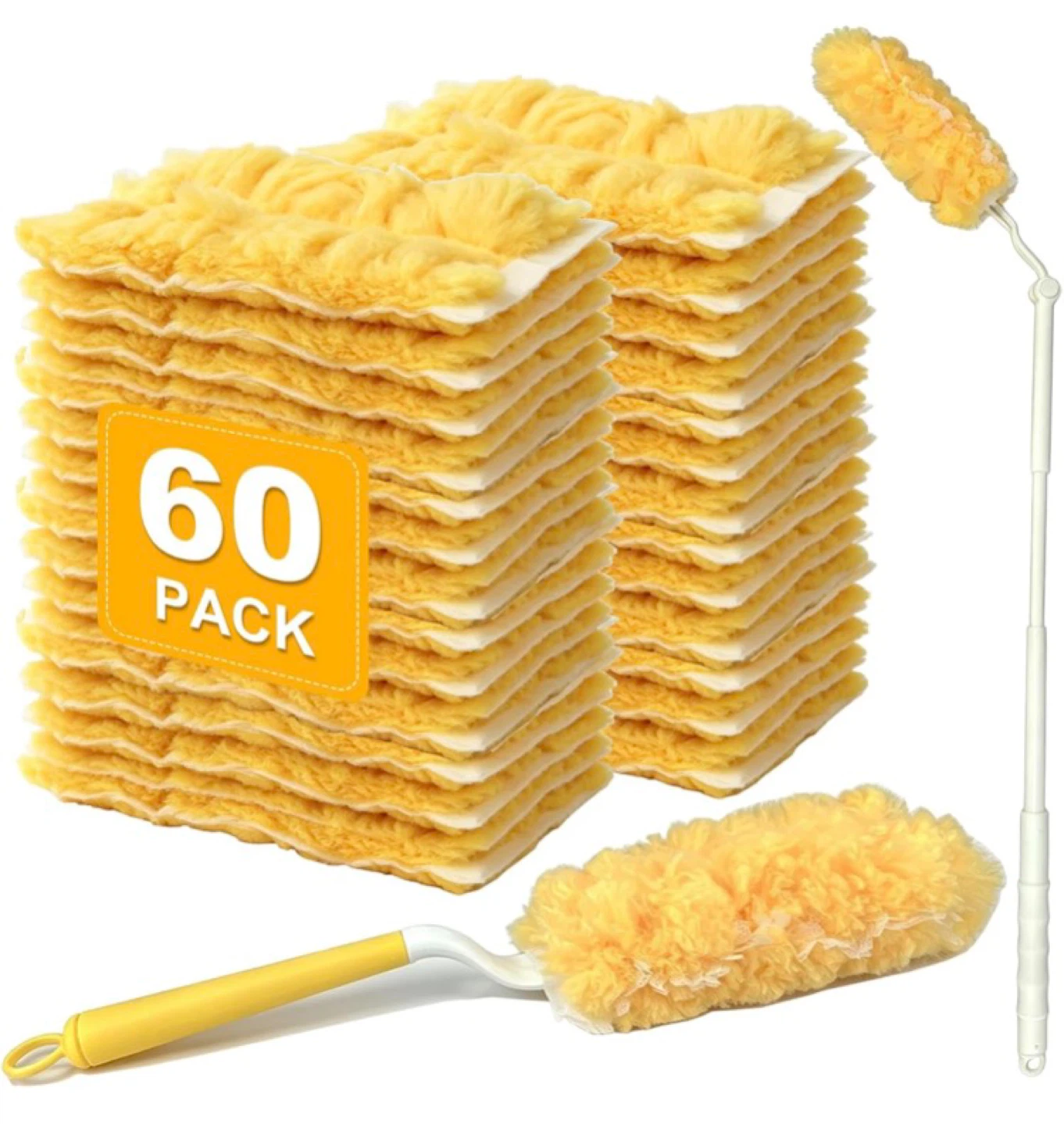 Premium Duster 60 Pack with Telescopic Handle