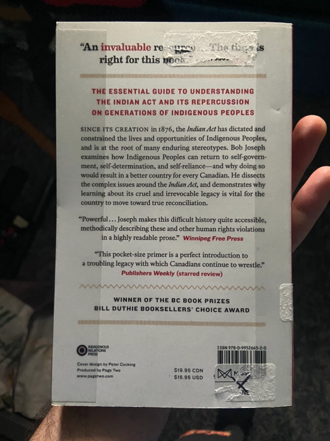 21 Things You May Not Know About the Indian Act by Bob Joseph - photo 2