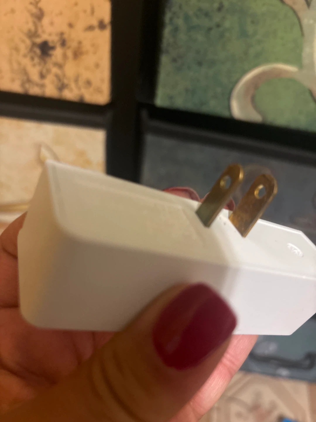 ⚽ White Triple Outlet Extender - photo 2